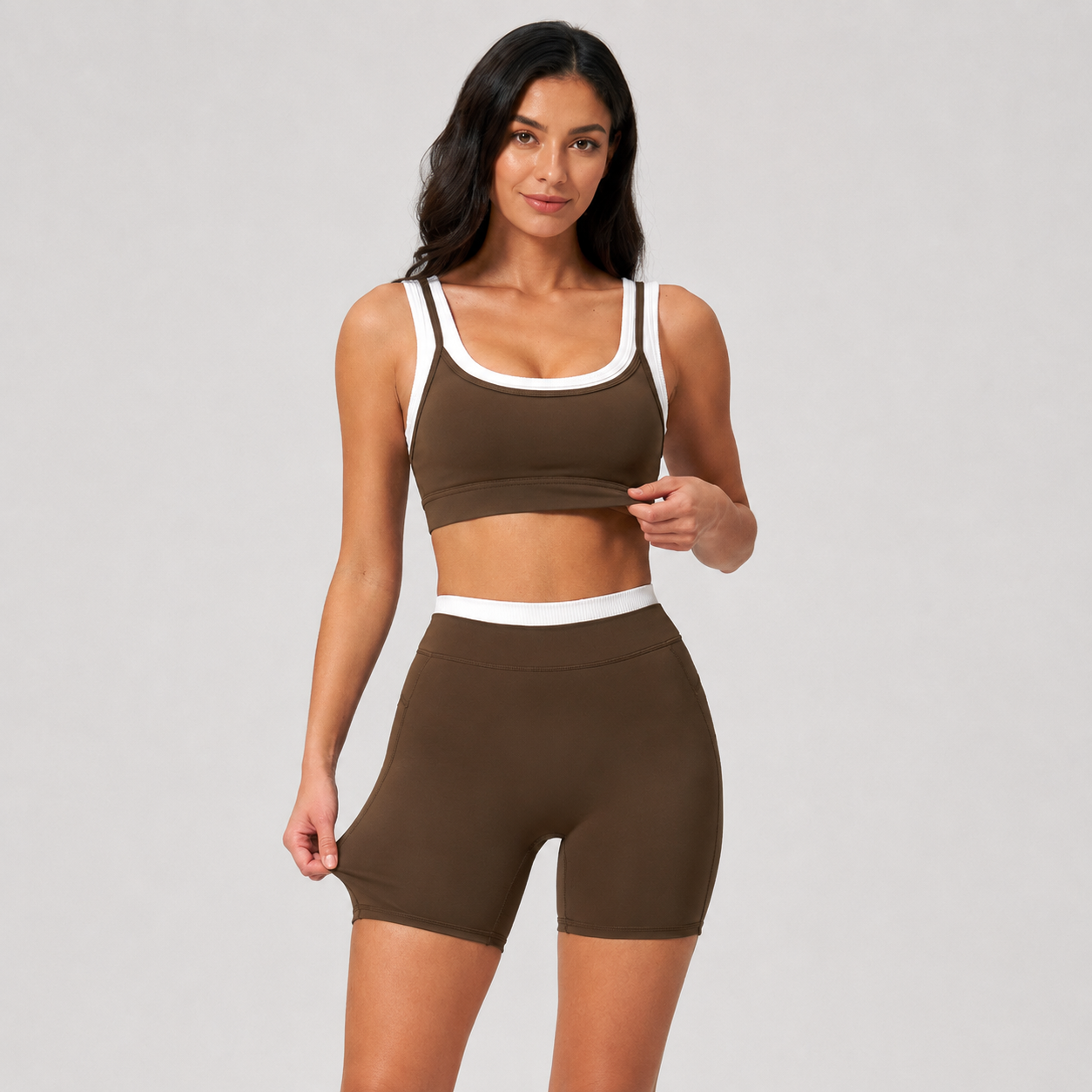 Mocha Veyra Yoga Set