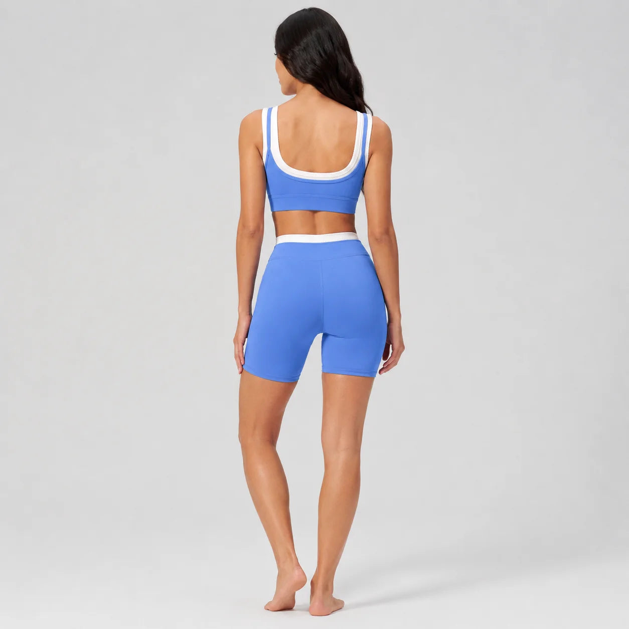 Marine Blue Veyra Yoga Set