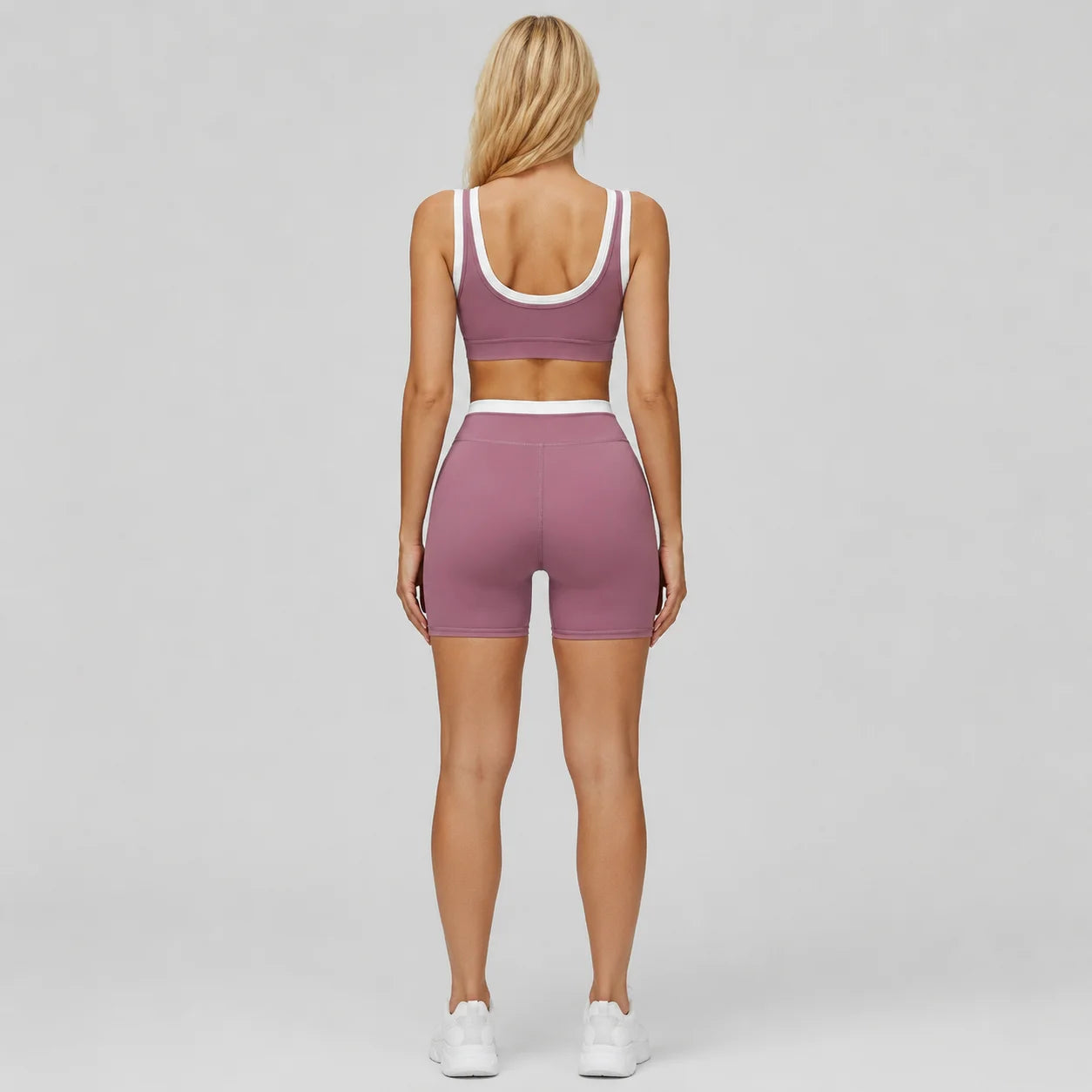 Rose Purple Veyra Yoga Set