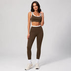 Mocha Veyra Leggings Yoga Set