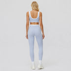 Baby Blue Veyra Leggings Yoga Set