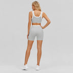 Heather Grey Veyra Yoga Set