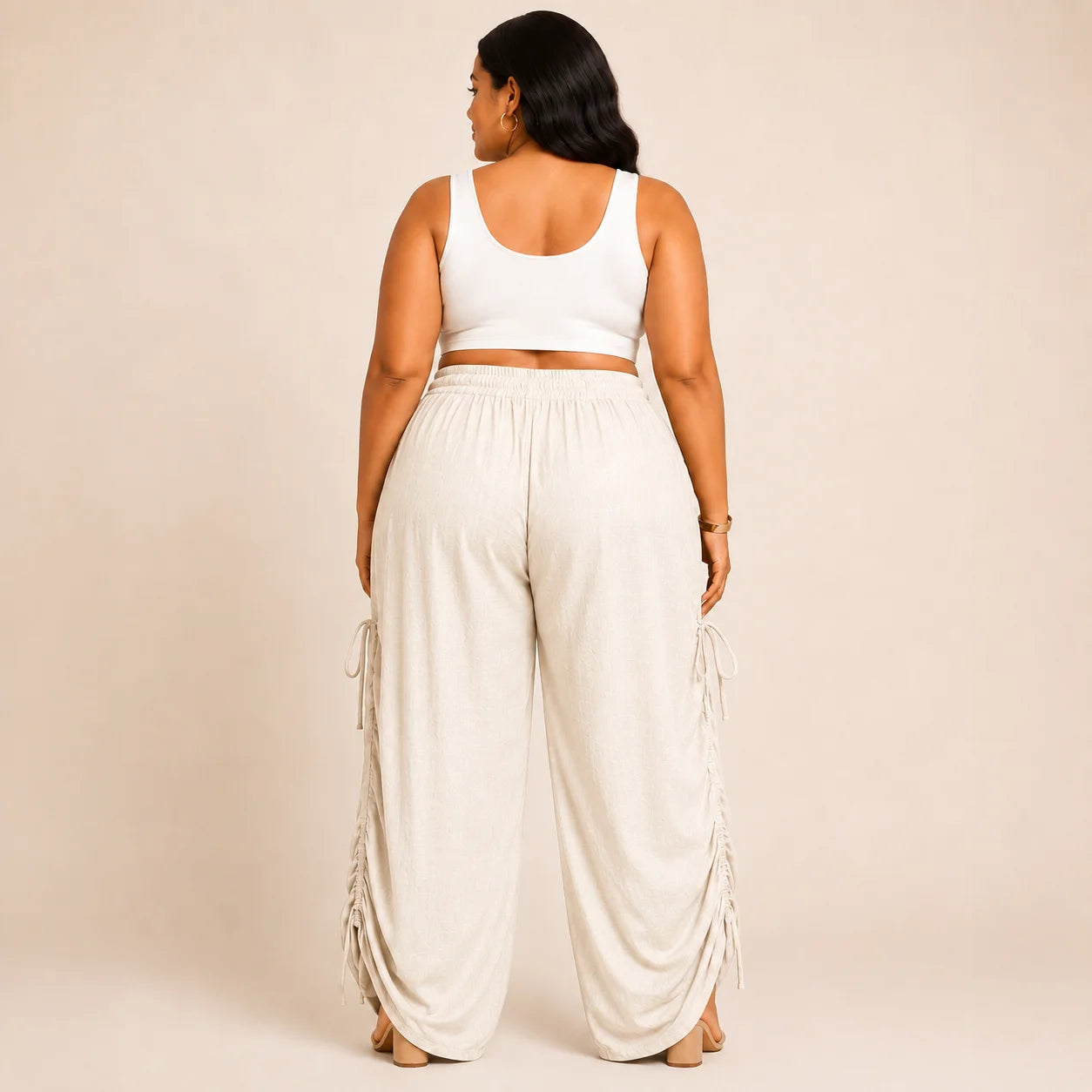 Oat Cream Amara Pants