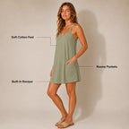 Roselle Serene Olive Dress