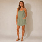 Roselle Serene Olive Dress
