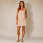 Roselle Oatly Beige Dress