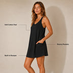 Roselle Mightnight Black Dress