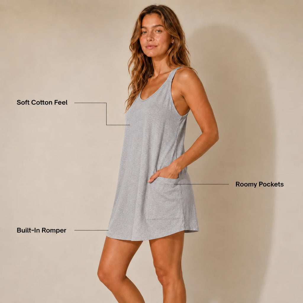Roselle Heather Grey Dress