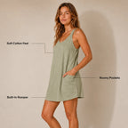 Roselle Serene Olive Dress