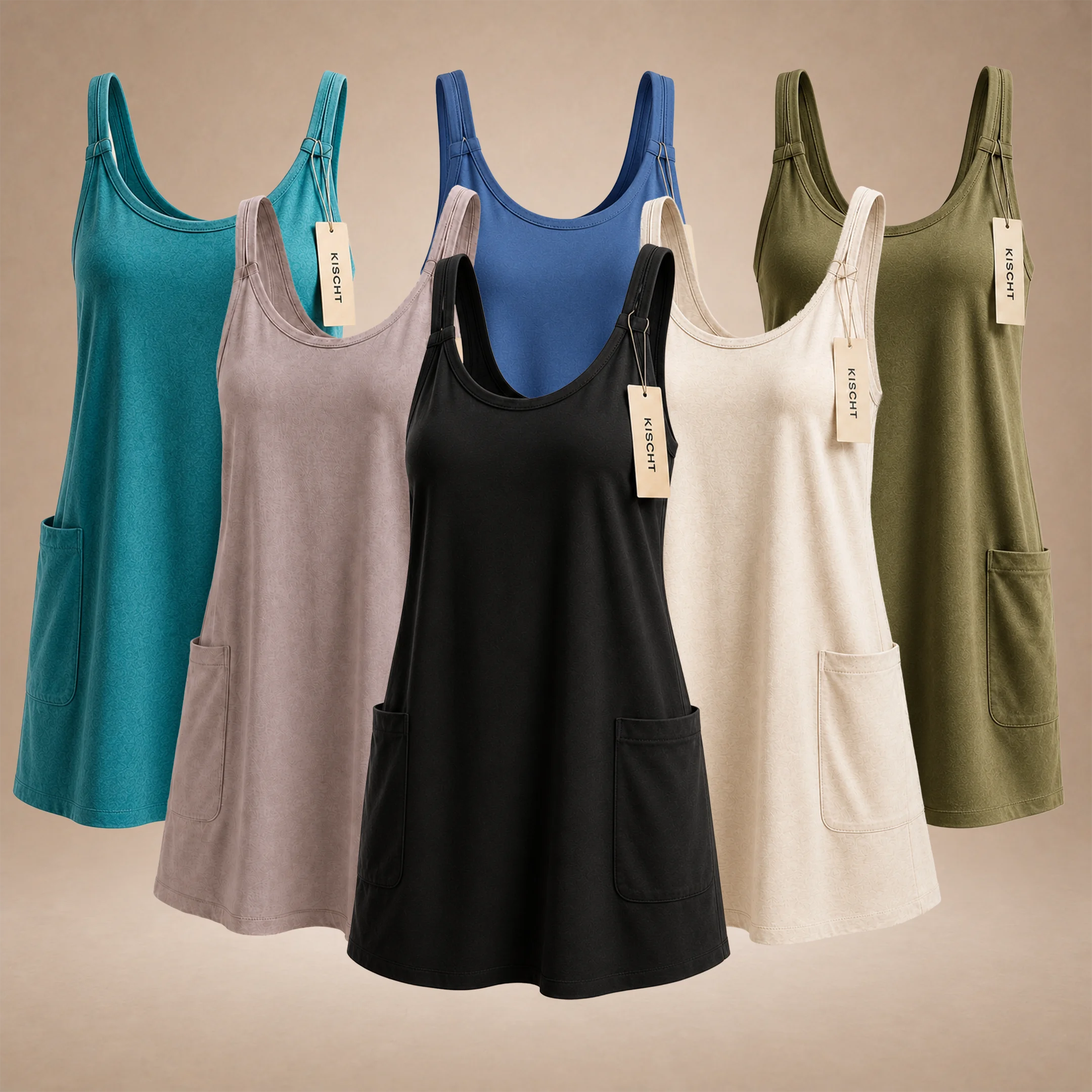 Travel 6: Black / Blue / Olive / Khaki / Beige / Teal