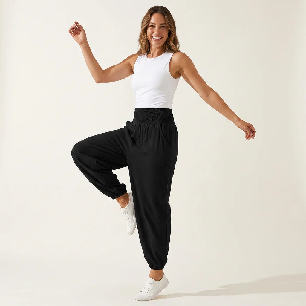 Black Mihara Pants