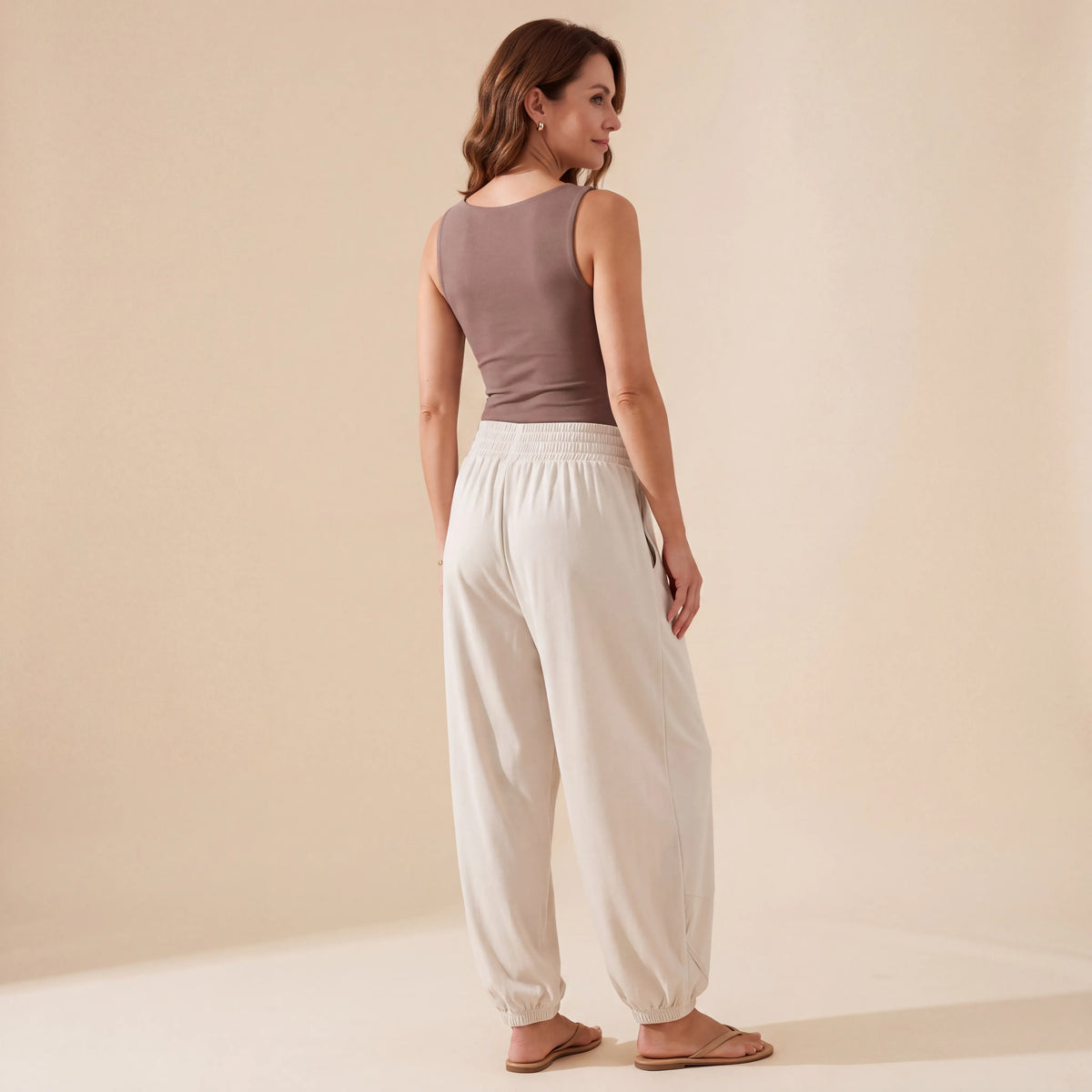 Light & Bright - Soft Ivory, Buttercream, Vibrant Fuchsia Mihara Pants