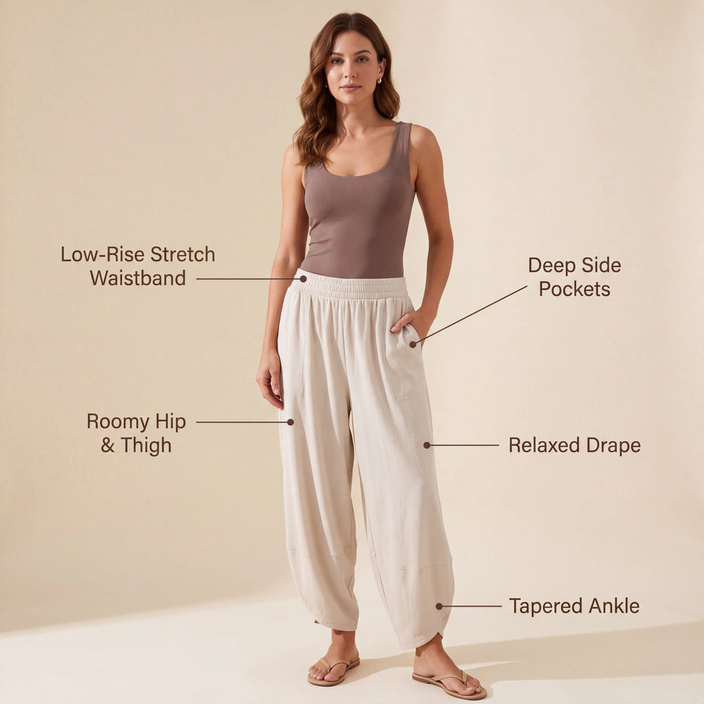 Soft Ivory Miahara Pants