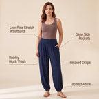 Midnight Navy Mihara Pants