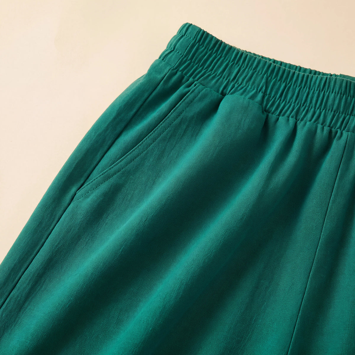 Bright Essentials - Soft Ivory, Buttercream, Vibrant Fuchsia, Emerald Green, Midnight Navy, Dark Chocolate Mihara Pants