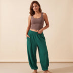 Bright Essentials - Soft Ivory, Buttercream, Vibrant Fuchsia, Emerald Green, Midnight Navy, Dark Chocolate Mihara Pants