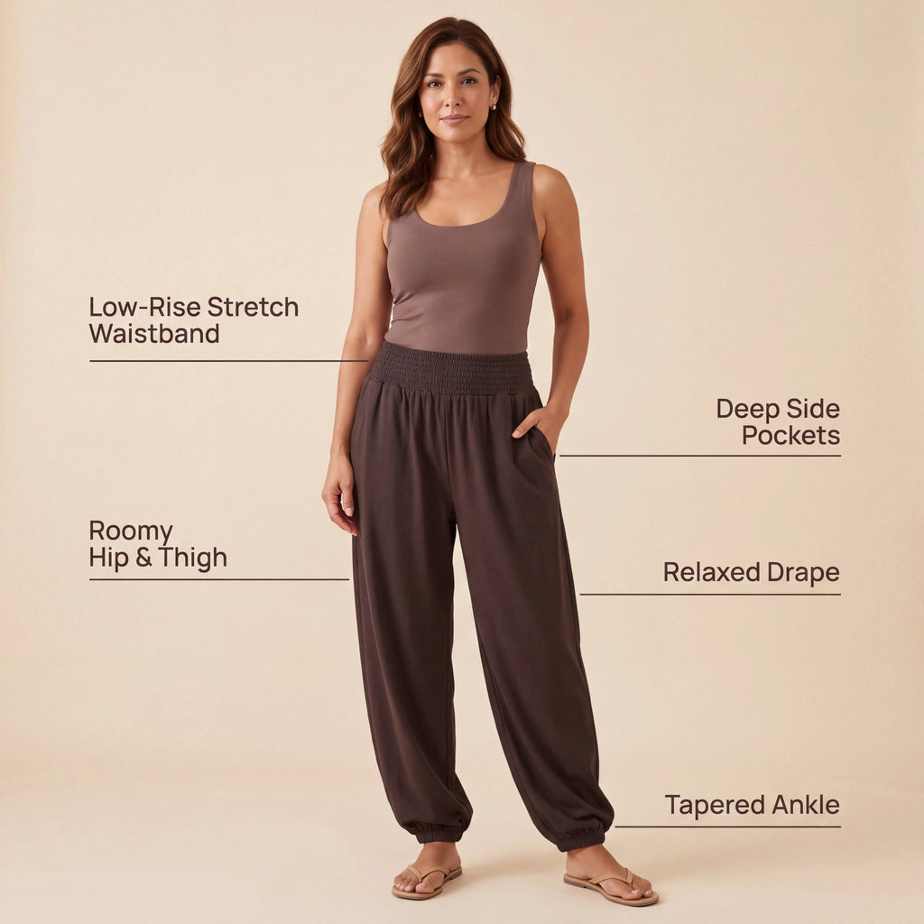 Dark Chocolate Mihara Pants