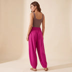 Vibrant Fuchsia Mihara Pants