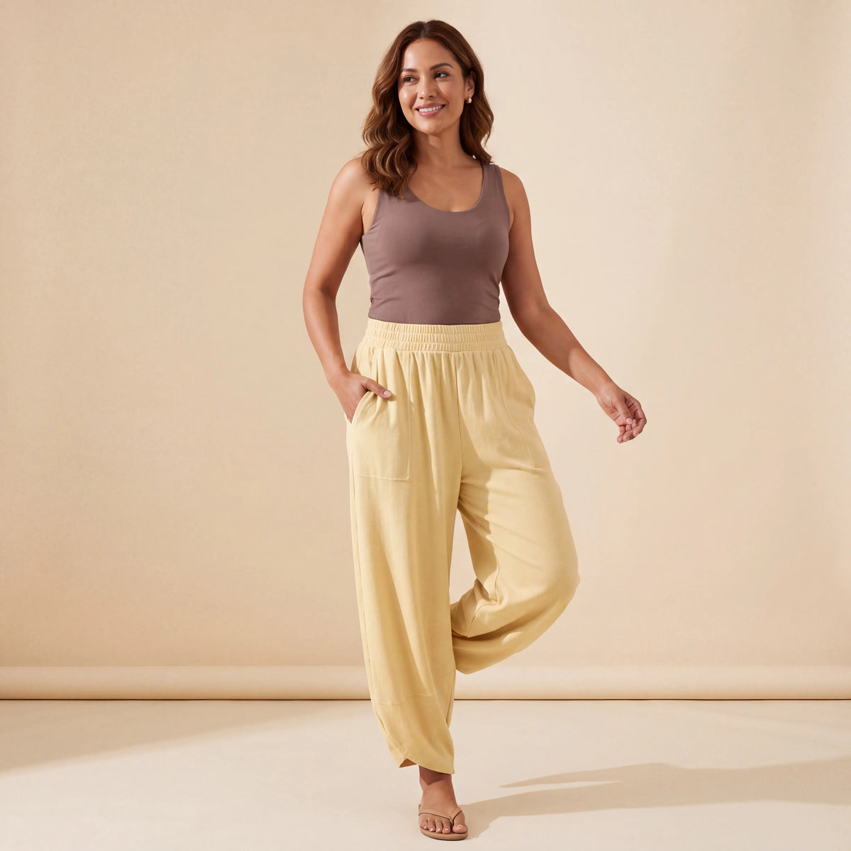 Buttercream Mihara Pants