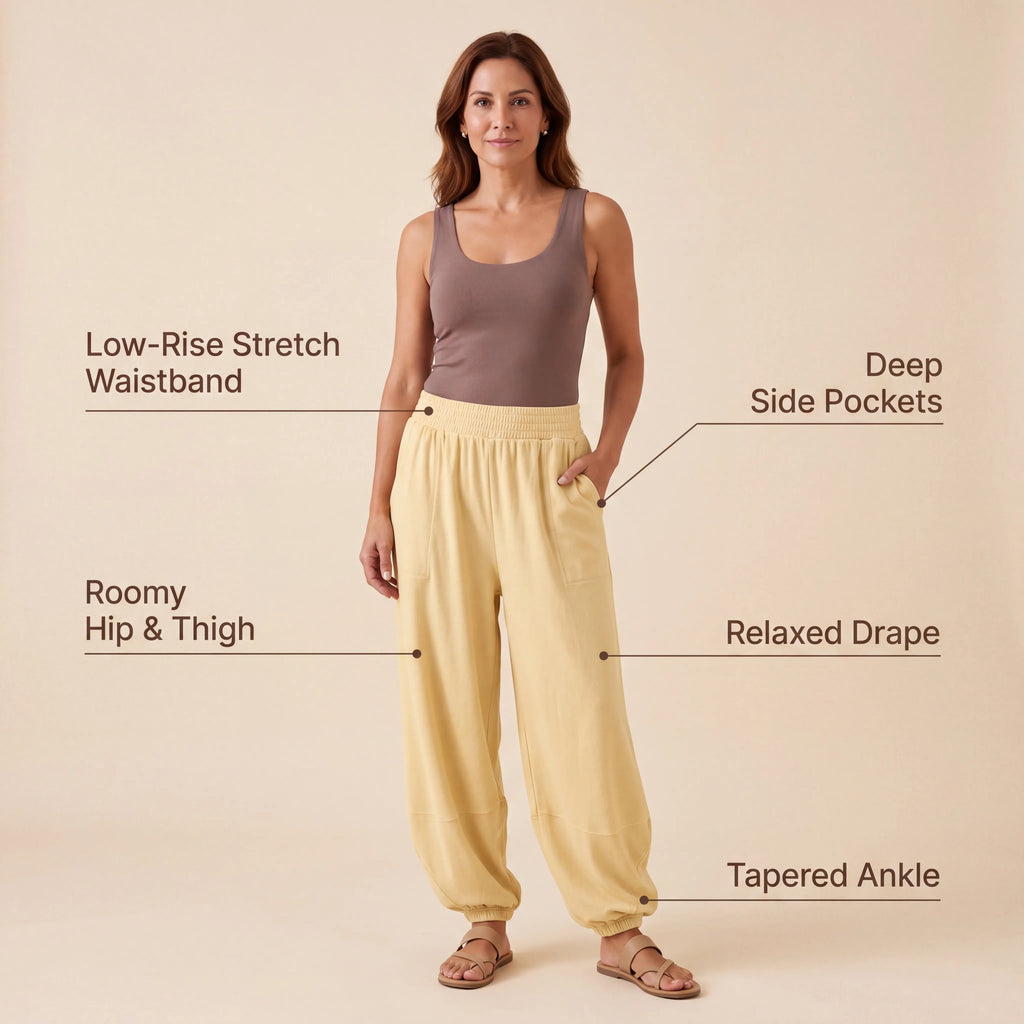Buttercream Mihara Pants